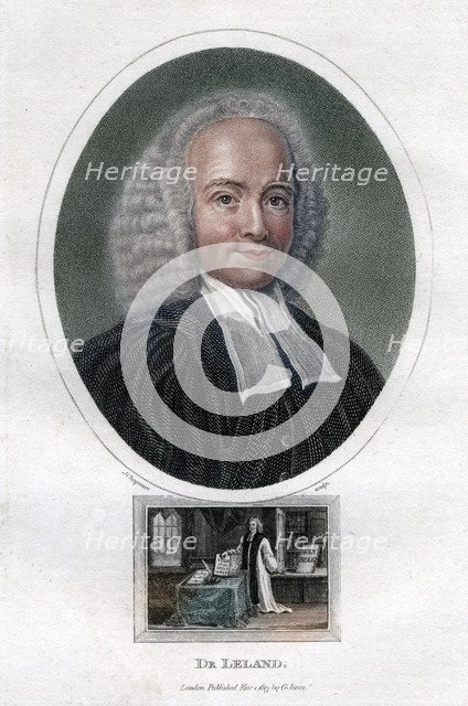 John Leland, 18th-century English Presbyterian minister and author of theological works, (1813).Artist: J Chapman