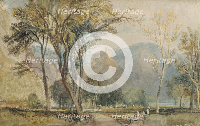 The Marxburg, 1817. Creator: JMW Turner.