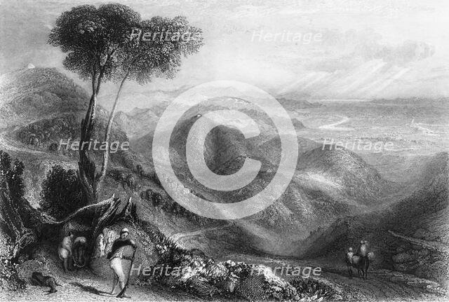 'Valley of the Dhoon, Himalaya Mountains', 1845. Creator: Unknown.