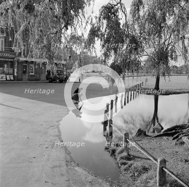Hare and Billet Pond, Blackheath, London, 1955-1965. Artist: John Gay