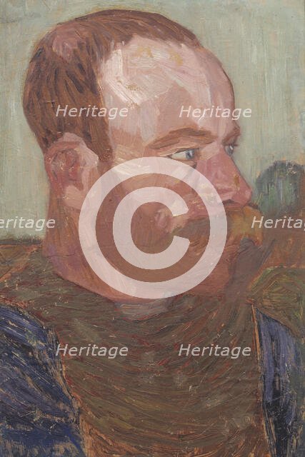 Navvy, 1920. Creator: Helmer Osslund.