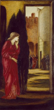 Danäe and the brazen Tower, 1872. Artist: Sir Edward Coley Burne-Jones.