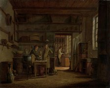 The Distillery of Apothecary A. d'Ailly, 1818. Creator: Johannes Jelgerhuis.