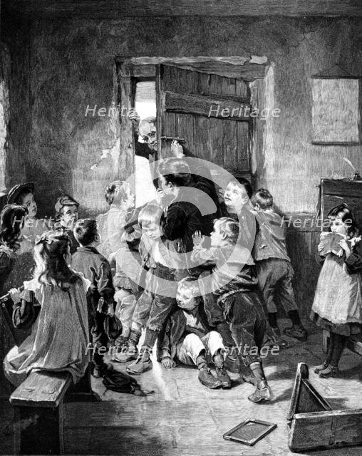 Barring-Out Day, 1898. Creator: Berlin Photographic Co.