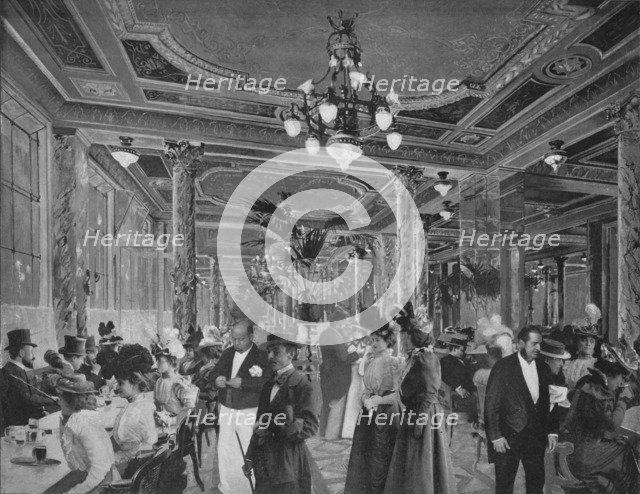 'La Grande Salle Du Cafe Americain', 1900. Artist: Unknown.