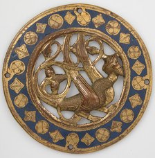 Medallion, French, before 1227. Creator: Unknown.