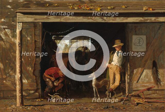 Leisure and Labor, 1858. Creator: Francis Blackwell Mayer.