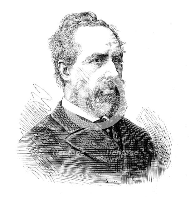 Members of the new House of Commons: Mr. Arthur Pease (Whitby), 1880. Creator: Unknown.