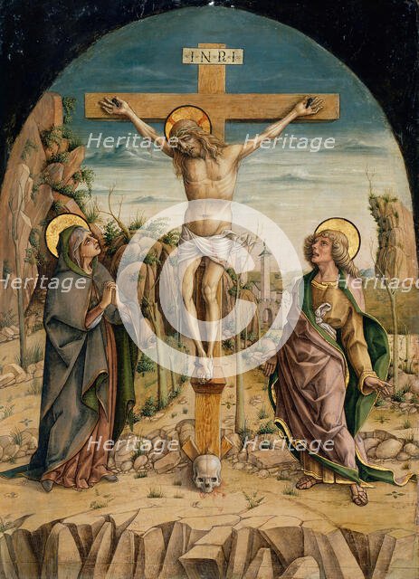 The Crucifixion, c. 1487. Creator: Carlo Crivelli.