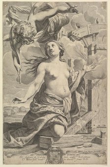 Martyrdom of St. Catherine, 1625. Creator: Claude Mellan.
