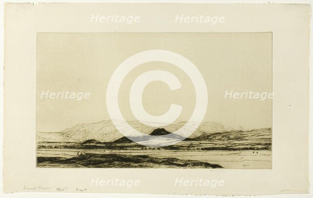 Dinnet Moor, 1912. Creator: David Young Cameron.