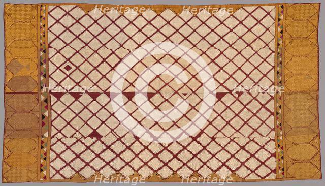 Head Shawl ("Phulkari"), 1800s. Creator: Unknown.