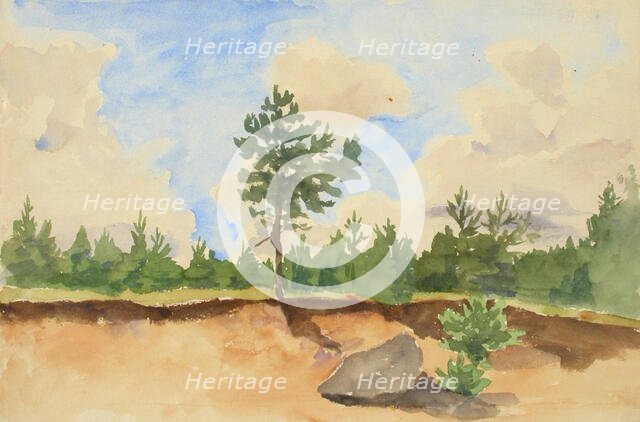 Landscape Study, Sandpit. Creator: Maria Wiik.