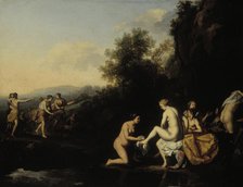 Diana with bathing nymphs, 1630-1684. Creator: Daniel Vertangen.