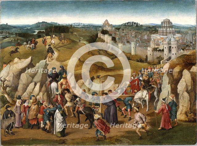 The Way to Calvary, ca. 1505-1510. Creator: Eyck, Jan van, (School)  .