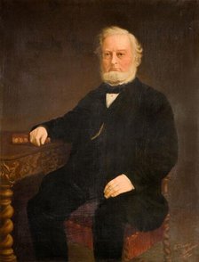 Portrait of William Tranter, 1860-1890.  Creator: Butler E Tranter.