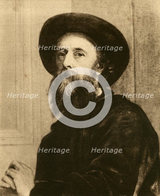 George Frederic Watts, English Victorian painter and sculptor, (1913).Artist: George Frederick Watts