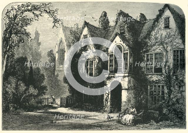 'Raleigh's House at Youghal', c1870.