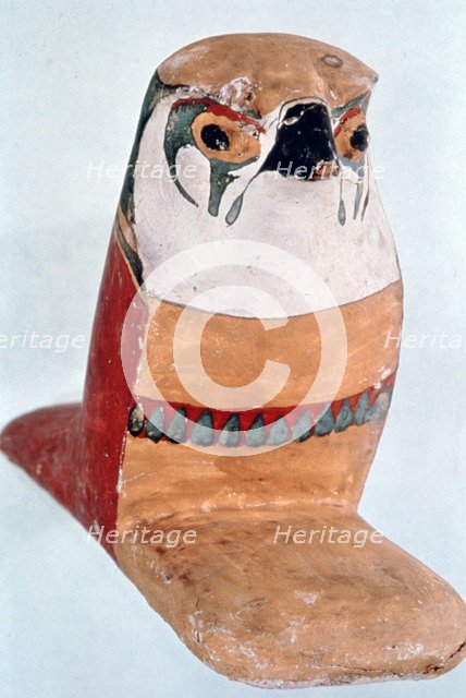 Horus falcon from Thebes, Egypt, 13th-12th century BC. Artist: Unknown