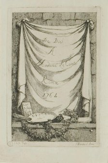 Plate from, Nella Venuta, 1764. Creator: Franz Edmund Weirotter.