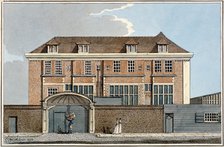 View of Winchester House in Winchester Place, London, 1799.                                          Artist: Charles Tomkins