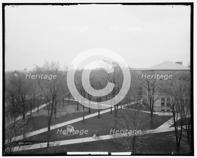 Campus, U. of M., Ann Arbor, Mich., between 1900 and 1915. Creator: Unknown.