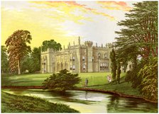 Arbury Hall, Warwickshire, home of the Newdegate family, c1880. Artist: Unknown