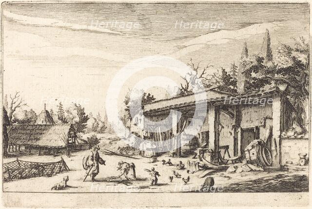 The Little Farm, possibly c. 1617. Creator: Jacques Callot.