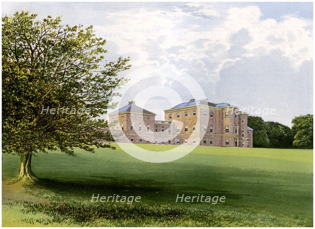Mersham-le-Hatch, Kent, home of Baronet Knatchbull, c1880. Artist: Unknown