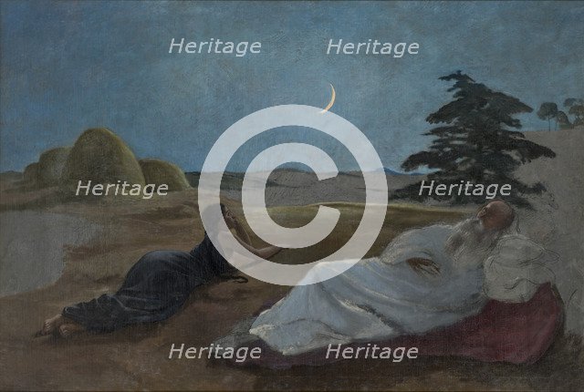 Ruth and Boaz, c. 1870.