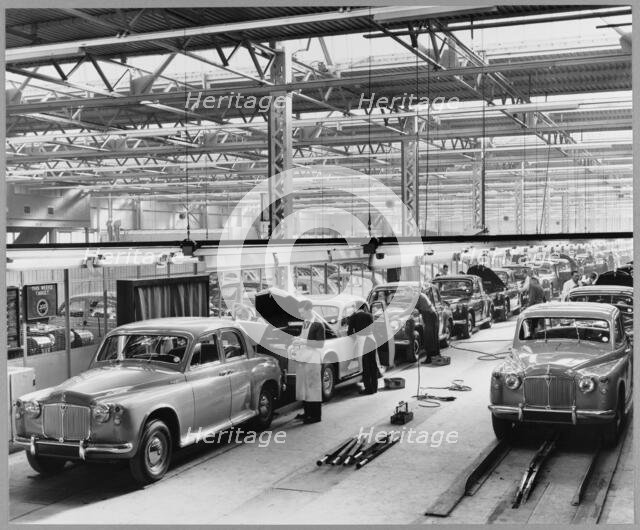 Rover Car Company Works, Lode Lane, Solihull, 25/10/1956. Creator: John Laing plc.