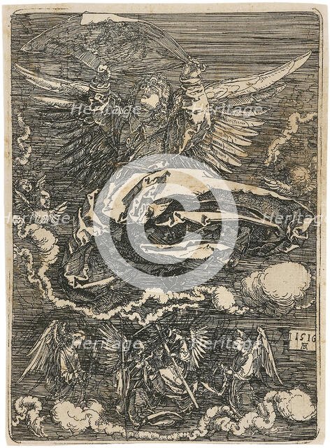 The Sudarium Held by One Angel, 1516. Creator: Dürer; Albrecht (1471-1528).