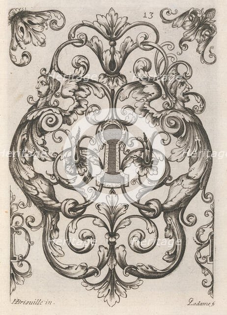 Diverses Pieces de Serruriers, page 14 (recto), ca. 1663. Creator: Jean Berain.