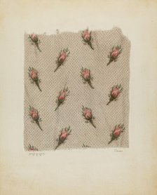 Printed Cotton, c. 1941. Creator: Joseph Lubrano.