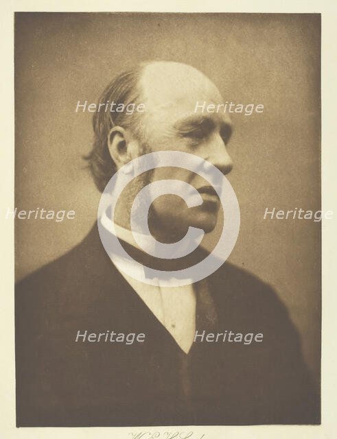 William Edward Hartpole Lecky, c. 1893. Creator: Henry Herschel Hay Cameron.