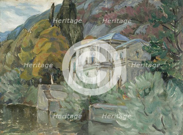 By Lake Como. Study from Italy, 1928. Creator: Anna Katarina Boberg.