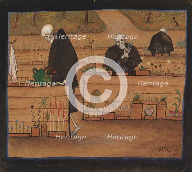 The Garden of Death, 1896. Creator: Hugo Simberg.