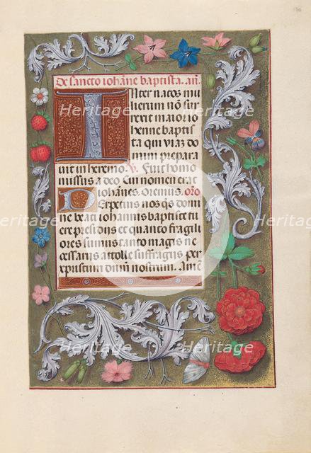 Hours of Queen Isabella the Catholic, Queen of Spain: Fol. 170r, c. 1500. Creator: Master of the First Prayerbook of Maximillian (Flemish, c. 1444-1519); Associates, and.