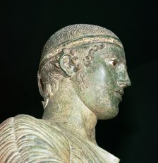 Detail of the Charioteer of Delphi, 5th century BC. Artist: Unknown