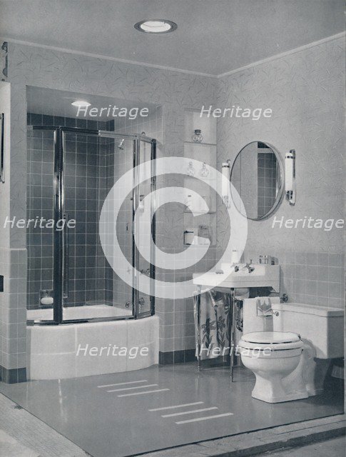 'Crane Company. - The Bathroom', 1940. Artist: Unknown.