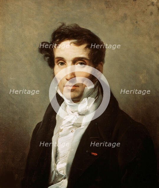 Portrait of Baron Pierre-Narcisse Guérin (1774-1833), 1829. Creator: Vernet, Horace (1789-1863).