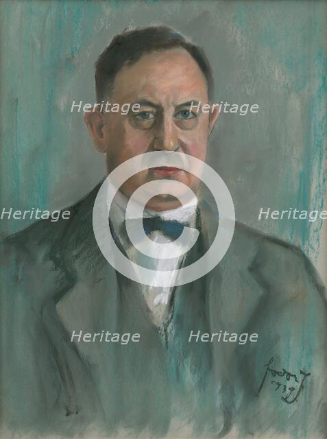 Portrait of a man, 1939. Creator: Stefan Fodor.