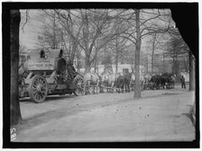 Knox Express Co. Horse Team, between 1909 and 1914. Creator: Harris & Ewing.