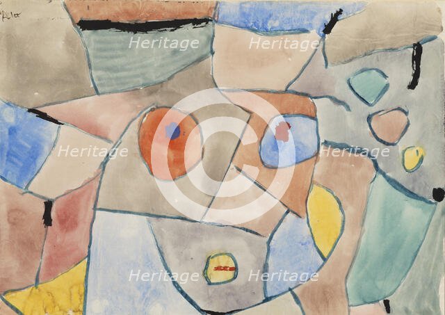 Mask, 1933. Creator: Klee, Paul (1879-1940).