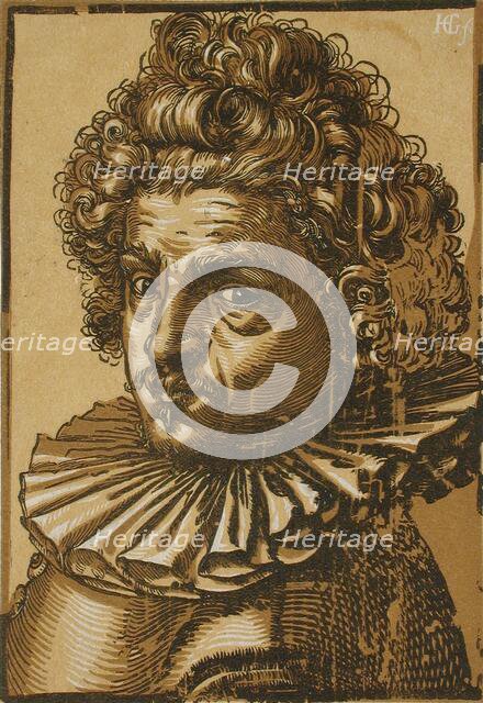 Portrait of Gillis van Breen, c1588. Creator: Hendrik Goltzius.