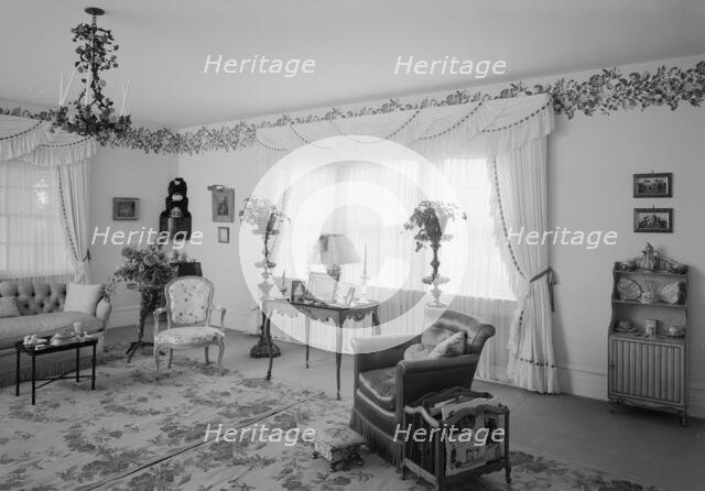 William S Paley, residence in Manhasset, Long Island, 1942. Creator: Gottscho-Schleisner, Inc.