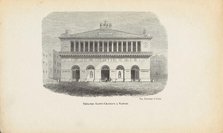 Teatro San Carlo in Naples, Mid of the 19th century. Creator: Anonymous.