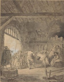 The Peasant Dance, c. 1770/1775. Creator: Hubert Robert.