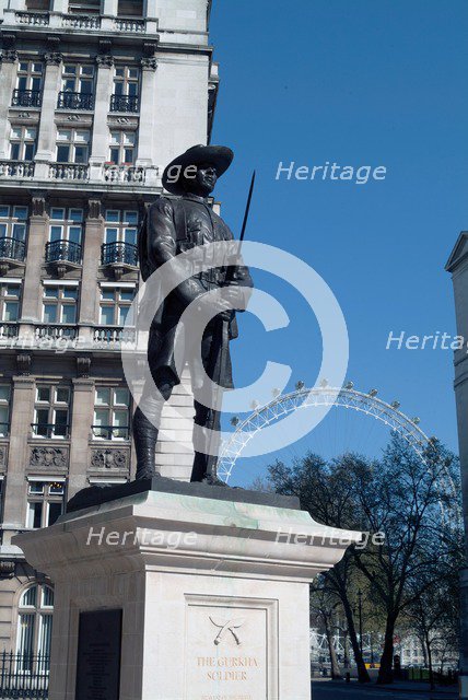 Gurkha Memorial, 2005. Creator: Ethel Davies.