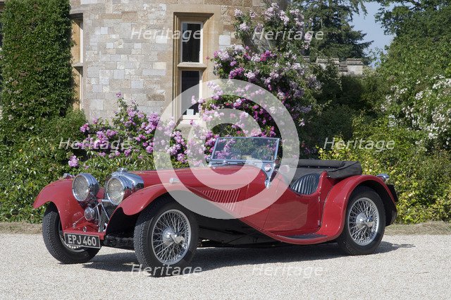 1937 SS 100 Artist: Unknown.